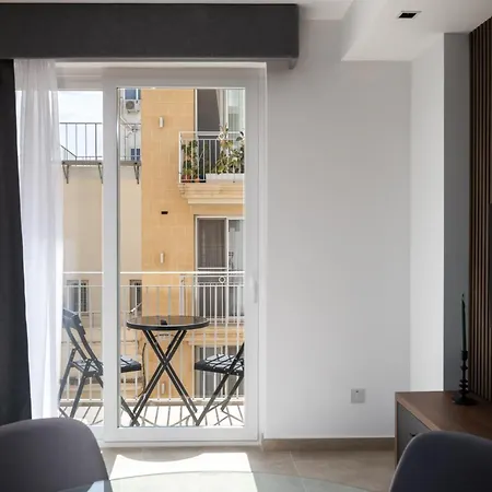 Appartamento Modern 1br Close To Manoel Island Saint Julians & Tigne Shopping Mall Gzira