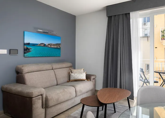 Modern 1br Close To Manoel Island Saint Julians & Tigne Shopping Mall Gzira